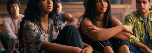 Maitreyi Ramakrishnan and Priyanka Kedia in Netflix's Bollywood dance comedy Best of the Best