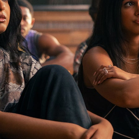 Maitreyi Ramakrishnan and Priyanka Kedia in Netflix's Bollywood dance comedy Best of the Best