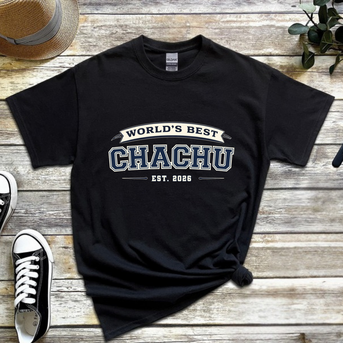 World's Best [Relative] Est. [Year] Personalized T-Shirt