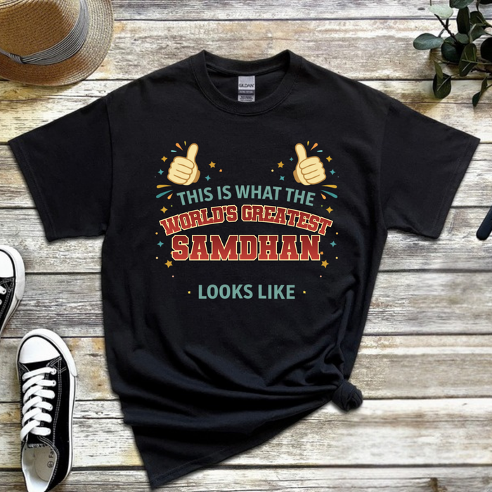 This is What the World's Greatest Sasur Looks Like T-Shirt