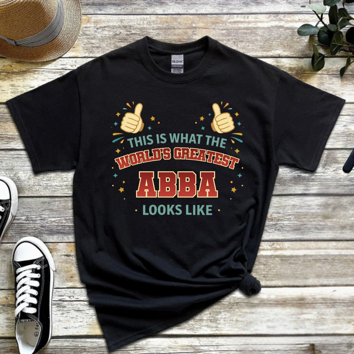 This is What the World's Greatest Abba Looks Like T-Shirt