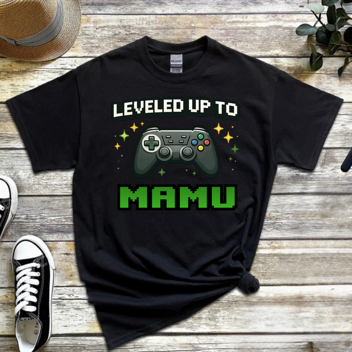 Leveled Up to [Relative] Personalized T-Shirt