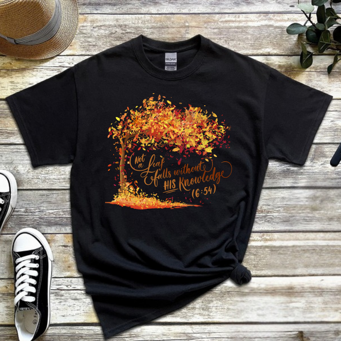 Not a Leaf Falls Without His Knowledge (6:59) T-Shirt