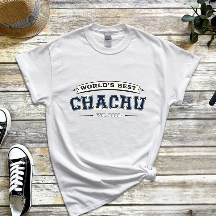 World's Best [Relative] Est. [Year] Personalized T-Shirt