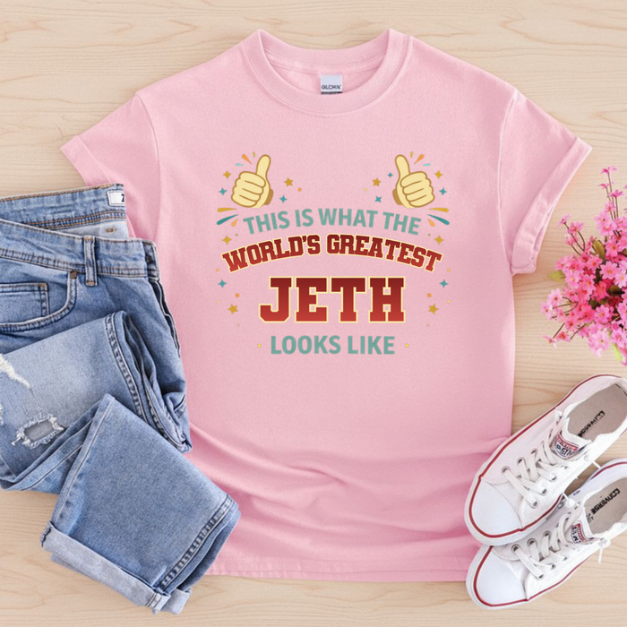 This is What the World's Greatest Jeth Looks Like T-Shirt