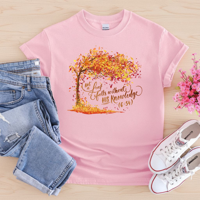 Not a Leaf Falls Without His Knowledge (6:59) T-Shirt
