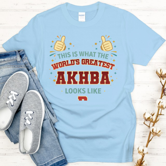 This is What the World's Greatest Akhba Looks Like T-Shirt