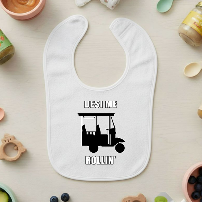 Desi Me Rollin Terry Bib