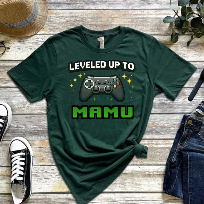 Leveled Up to [Relative] Personalized T-Shirt