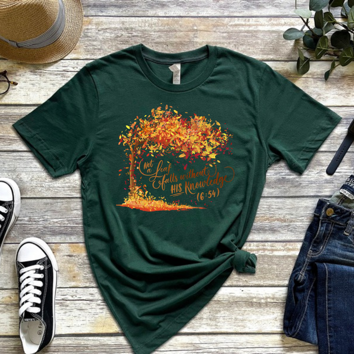 Not a Leaf Falls Without His Knowledge (6:59) T-Shirt