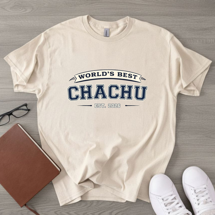 World's Best [Relative] Est. [Year] Personalized T-Shirt