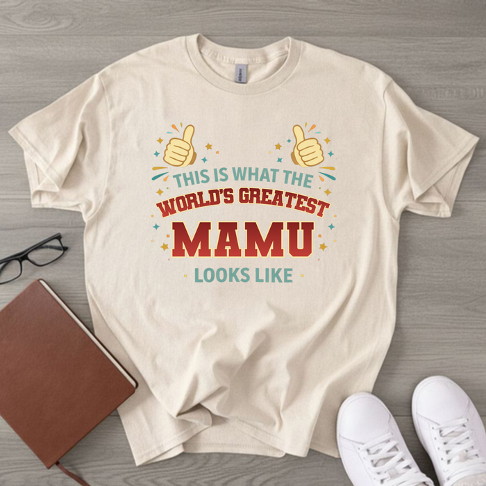 Colorful This Is What The World's Greatest [Relative] Looks Like Personalized T-Shirt