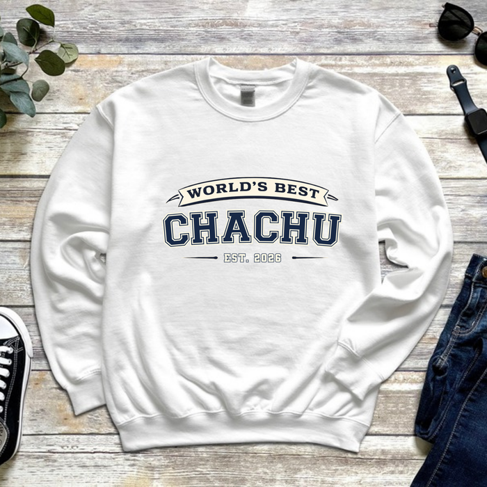 World's Best [Relative] Est. [Year] Personalized Sweatshirt