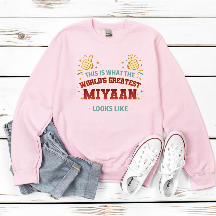 This is What the World's Greatest Nana Looks Like Sweatshirt