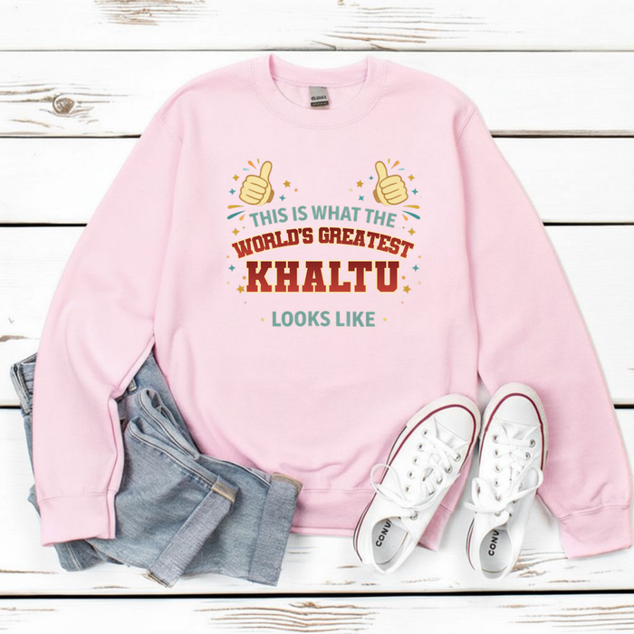 This is What the World's Greatest Mami Looks Like Sweatshirt