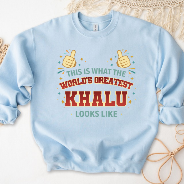 This is What the World's Greatest Mama Looks Like Sweatshirt