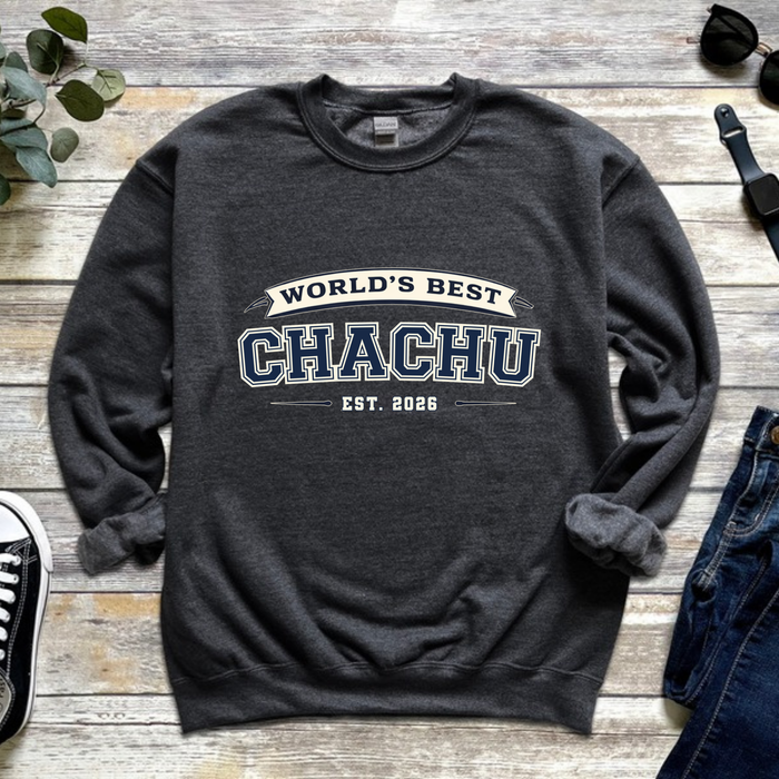 World's Best [Relative] Est. [Year] Personalized Sweatshirt