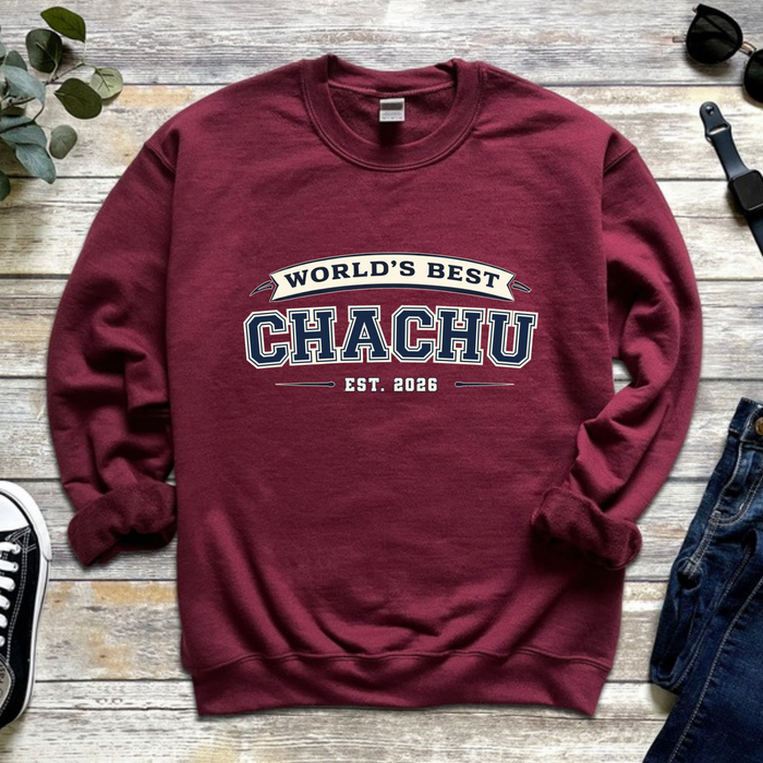 World's Best [Relative] Est. [Year] Personalized Sweatshirt