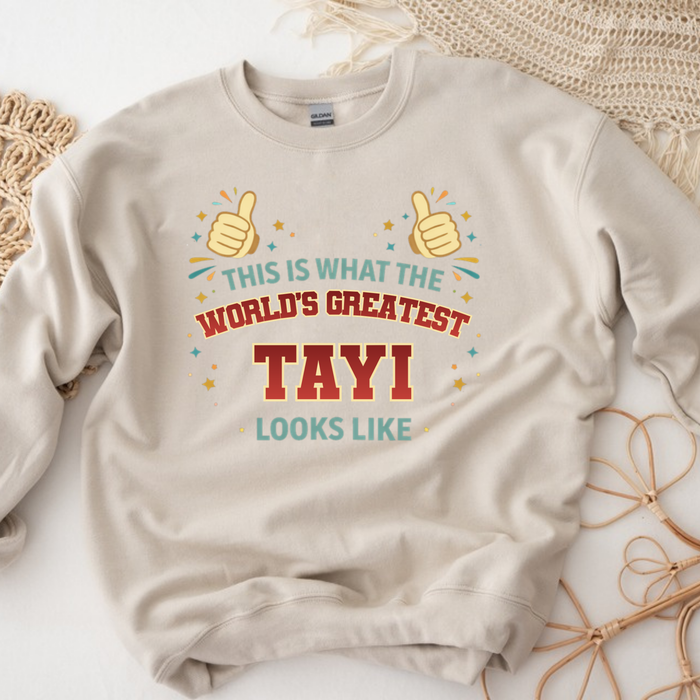 This is What the World's Greatest Ummi Looks Like Sweatshirt