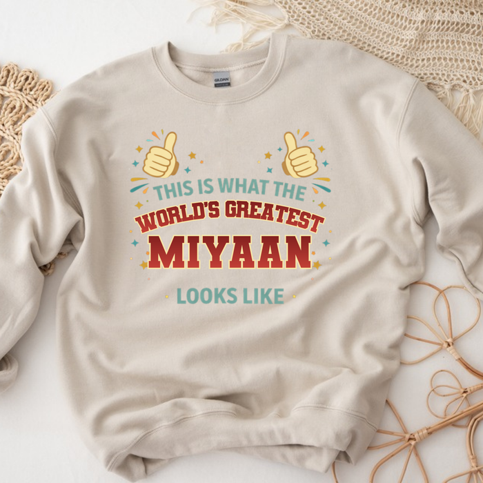 This is What the World's Greatest Nana Looks Like Sweatshirt