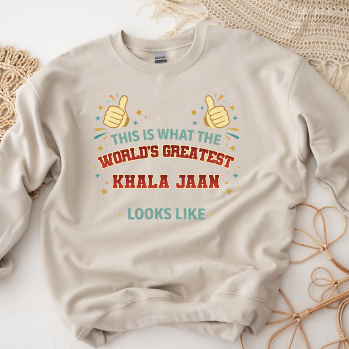 This is What the World's Greatest Khalu Looks Like Sweatshirt