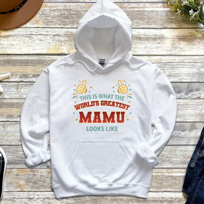 Colorful This Is What The World's Greatest [Relative] Looks Like Personalized Hoodie