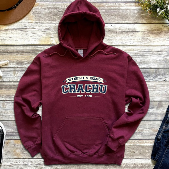 World's Best [Relative] Est. [Year] Personalized Hoodie