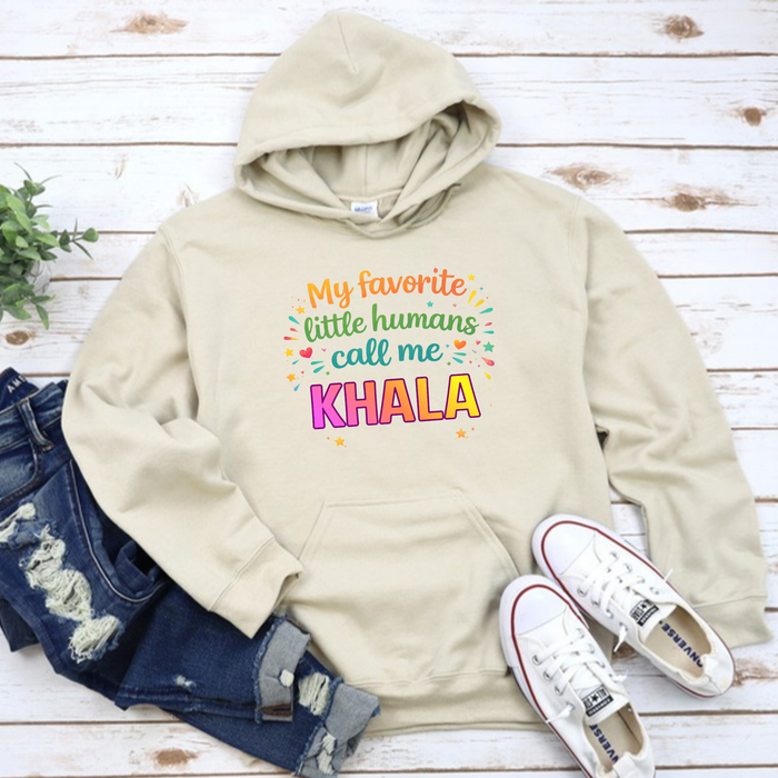 My Favorite Little Humans Call Me [Relative] Personalized Hoodie