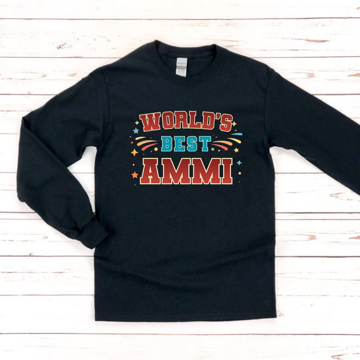 World's Best [Relative] Personalized Long Sleeve Shirt