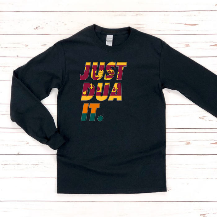 Just Dua It - Sri Lanka Flag Long Sleeve Shirt