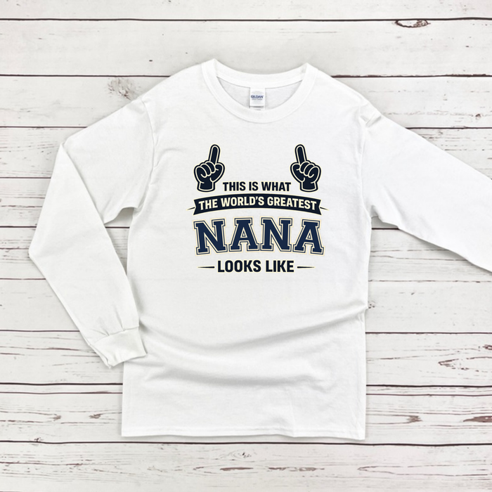 This Is What The World's Greatest [Relative] Looks Like Personalized Like Long Sleeve Shirt