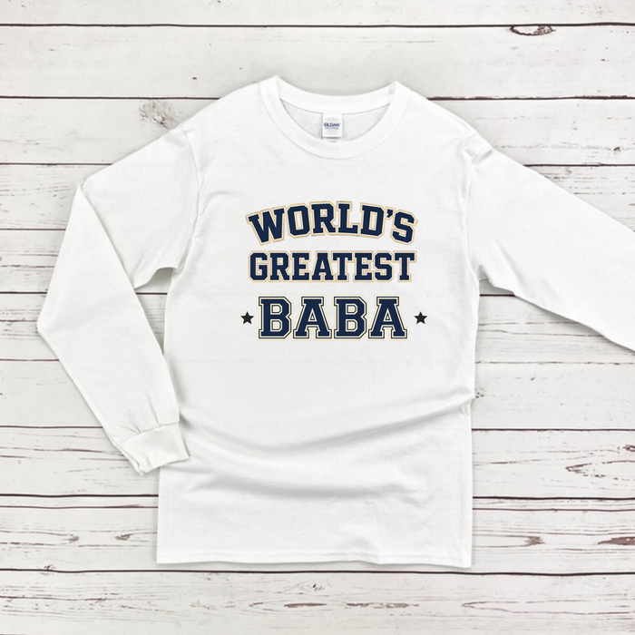 World's Greatest [Relative] Personalized Long Sleeve Shirt