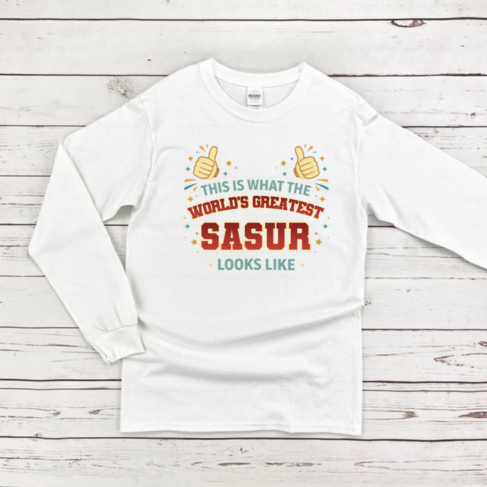 This is What the World's Greatest Taya Looks Like Long Sleeve Shirt