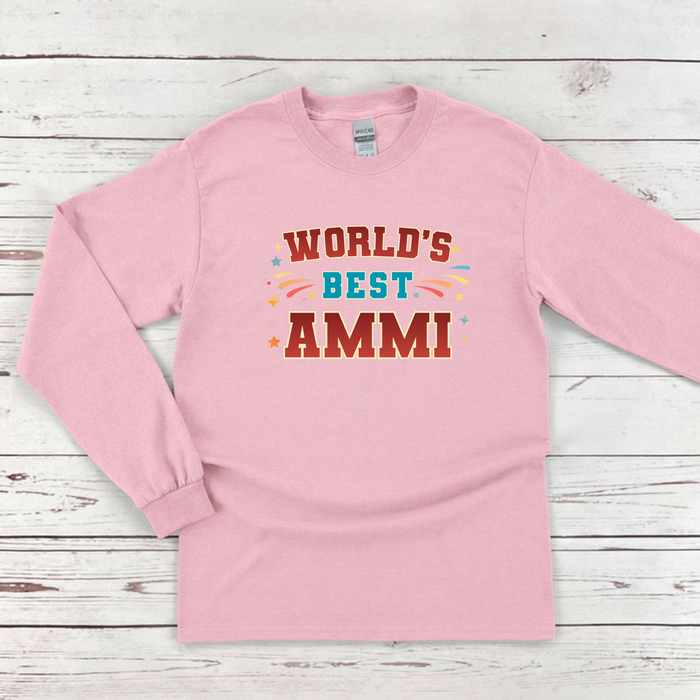 World's Best [Relative] Personalized Long Sleeve Shirt