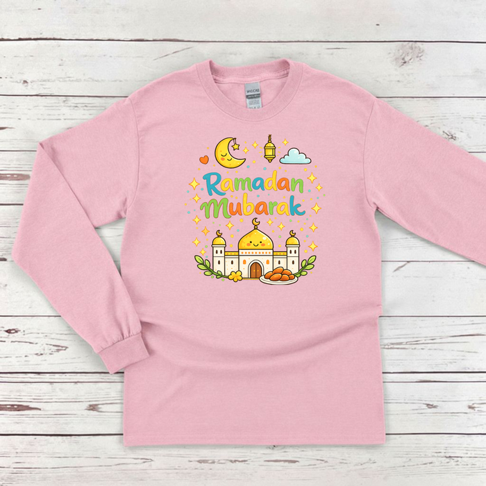 Ramadan Mubarak Long Sleeve Shirt