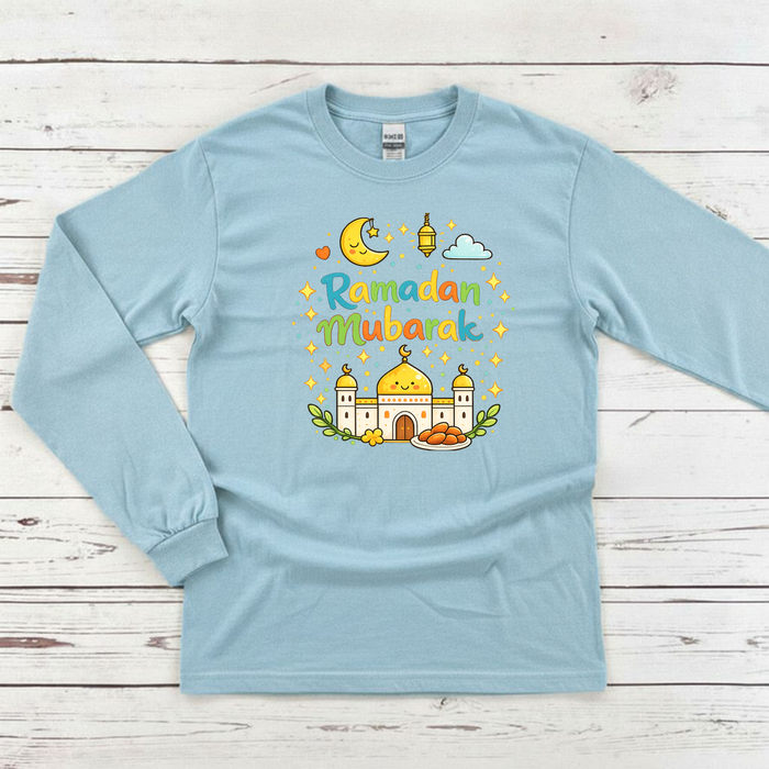 Ramadan Mubarak Long Sleeve Shirt