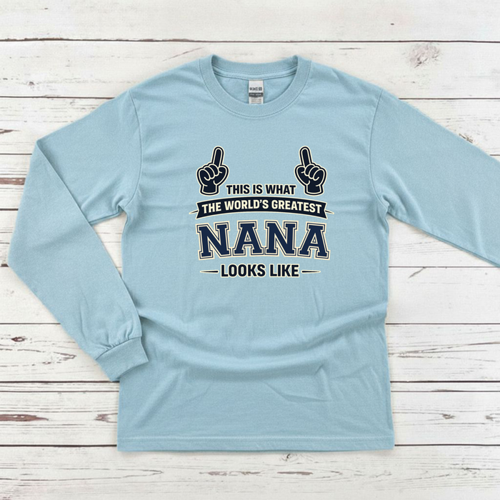 This Is What The World's Greatest [Relative] Looks Like Personalized Like Long Sleeve Shirt