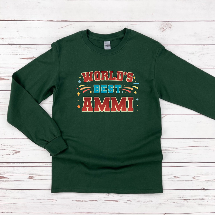 World's Best [Relative] Personalized Long Sleeve Shirt
