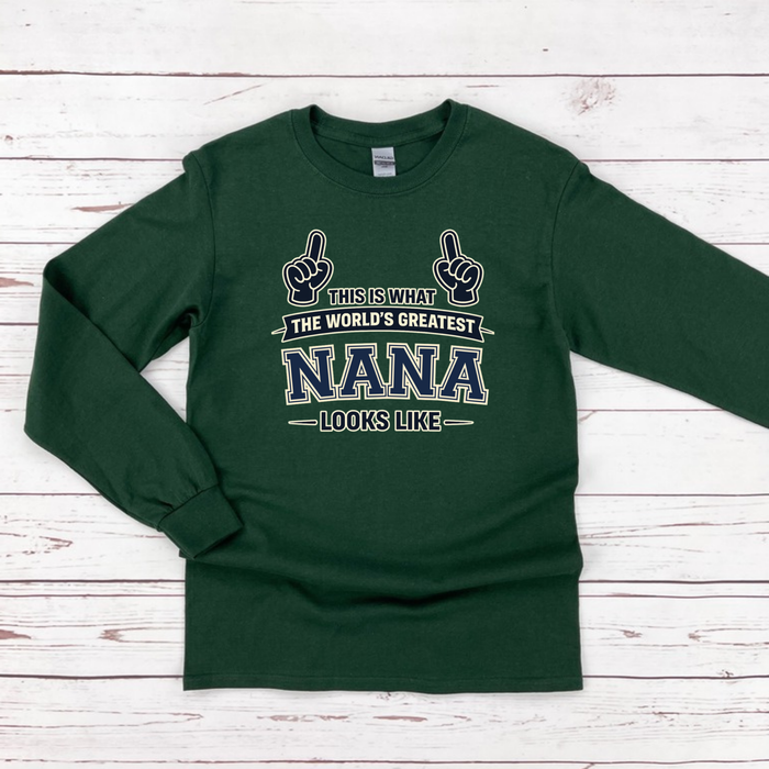 This Is What The World's Greatest [Relative] Looks Like Personalized Like Long Sleeve Shirt