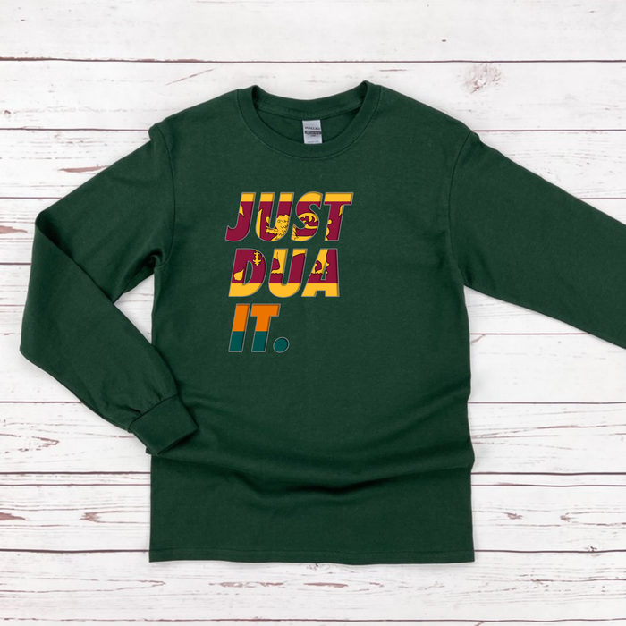 Just Dua It - Sri Lanka Flag Long Sleeve Shirt