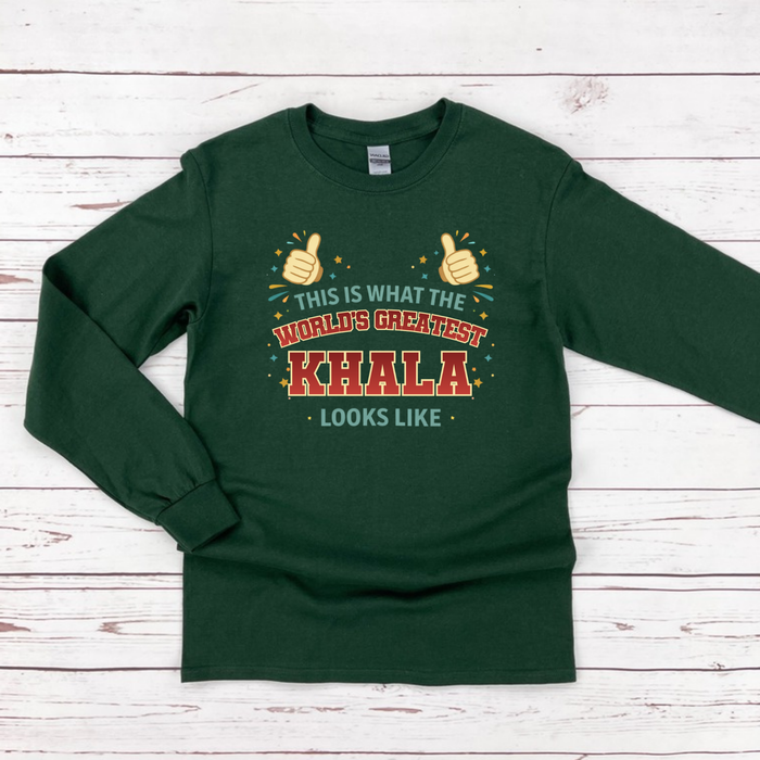 This is What the World's Greatest Khala Looks Like Long Sleeve Shirt
