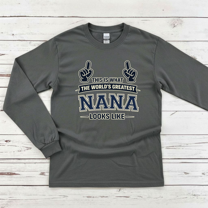 This Is What The World's Greatest [Relative] Looks Like Personalized Like Long Sleeve Shirt