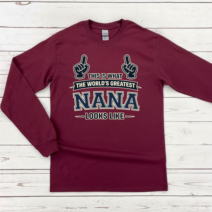 This Is What The World's Greatest [Relative] Looks Like Personalized Like Long Sleeve Shirt
