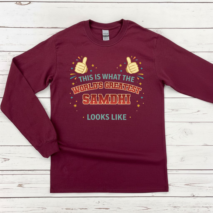 This is What the World's Greatest Shauhar Looks Like Long Sleeve Shirt