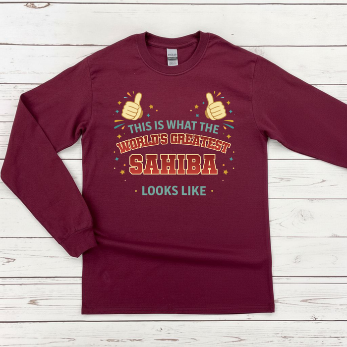 This is What the World's Greatest Sali Looks Like Long Sleeve Shirt