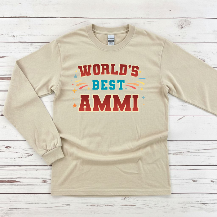 World's Best [Relative] Personalized Long Sleeve Shirt