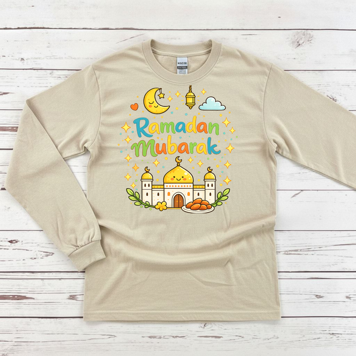 Ramadan Mubarak Long Sleeve Shirt