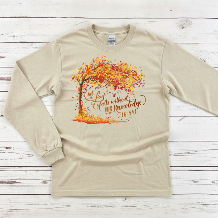 Not a Leaf Falls Without His Knowledge (6:59) Long Sleeve Shirt