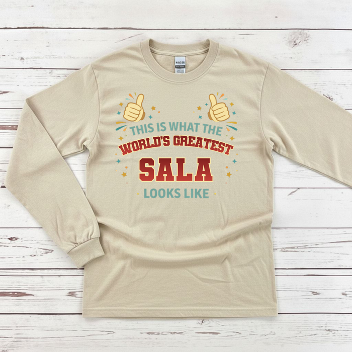This is What the World's Greatest Samdhan Looks Like Long Sleeve Shirt