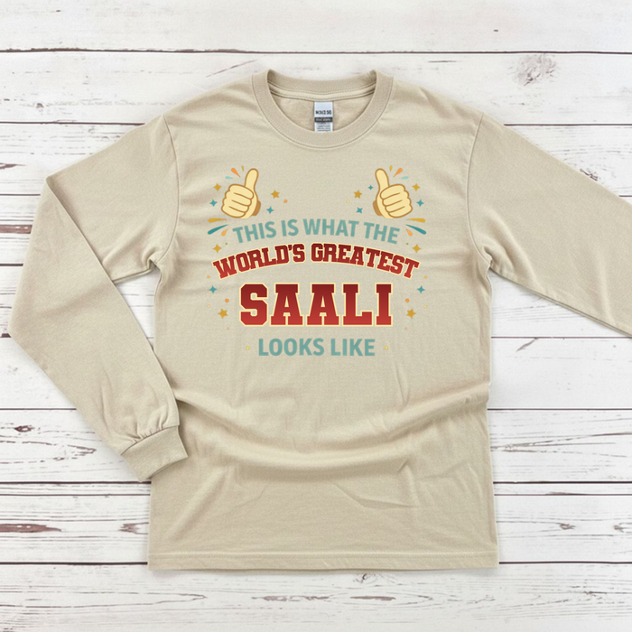 This is What the World's Greatest Sahib Looks Like Long Sleeve Shirt
